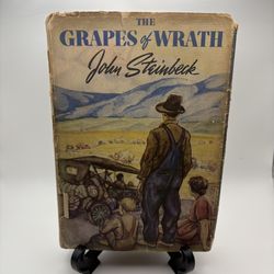 The Grapes of Wrath – John Steinbeck – 1939 Viking Press – Original Dust Jacket