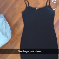 Black Mini Dress