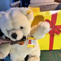 Steiff Bear And Original Box