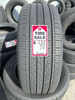 235-55-19 Kumho Crugren Full Used Tire Set $240 Free Mounting And Balancing