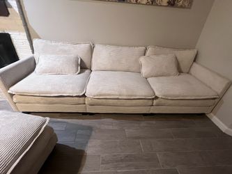 New Beige Couch for Sale