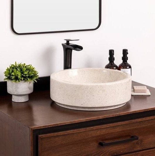 Avalon Ojinaga Marble Vessel Sink