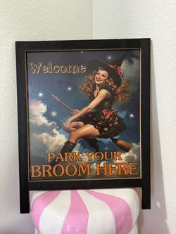 CUTE VINTAGE HALLOWEEN SIGN