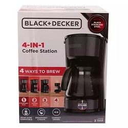 Coffee Maker 4 In 1 Coffee Station Black Decker