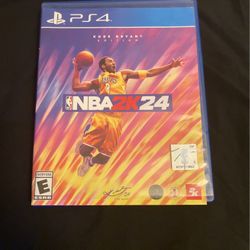 Brand New Never Played NBA 2k 24 PS4