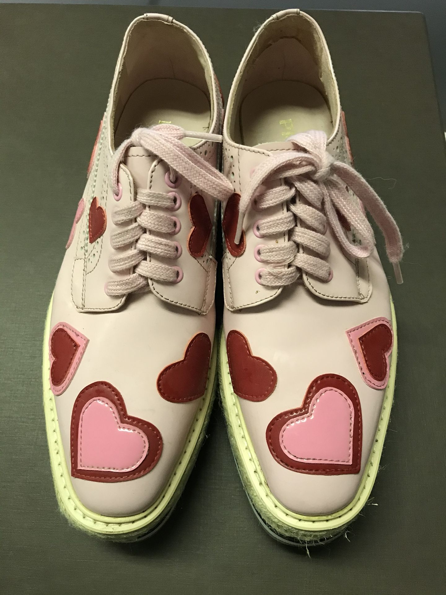 2. Prada Heart Shoes Authentic Almost New Almost new / authentic/ size 6.5 / very go