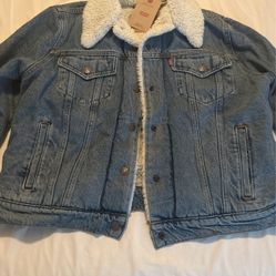 Levi Sherpa Denim Jacket