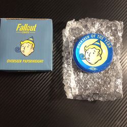 Fallout Crate Overseer Paperweight 