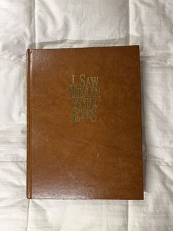 "I Saw Him in Your Eyes" Hardcover Book with Signatures — Handle with Care, Same Day Shipping