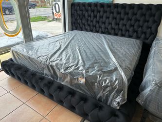 New 12” Queen Hybrid Cool gel Firm Mattress - $0 Down, Flexible Payments Available