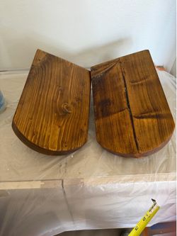 Small, wall mount side tables