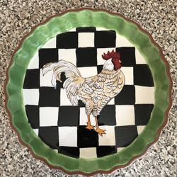 Deep Dish Pie Or Quiche Plate - Reduced
