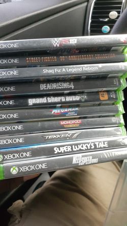 Xbox One games...