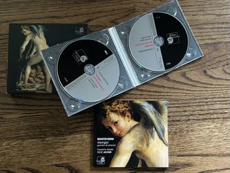 CD BOX SET: MONTEVERDI: MADRIGALI GUERRIERI ED AMOROSI: RENE JACOBS
