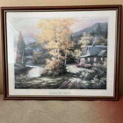 Smokeyhill Valley - 24” X 30” Frame