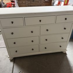 White dresser