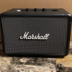 Marshall Kilburn II Bluetooth Speaker With Red Strap - Black & Red 