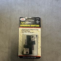 IIT 26700 3 Prong to 2 Prong Grounding Adapters Outlet Electrical Ac Converter