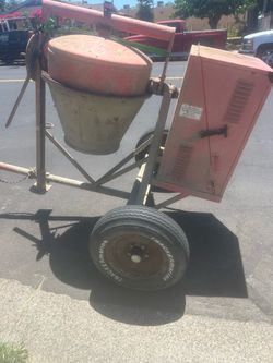 Conoga cement mixer