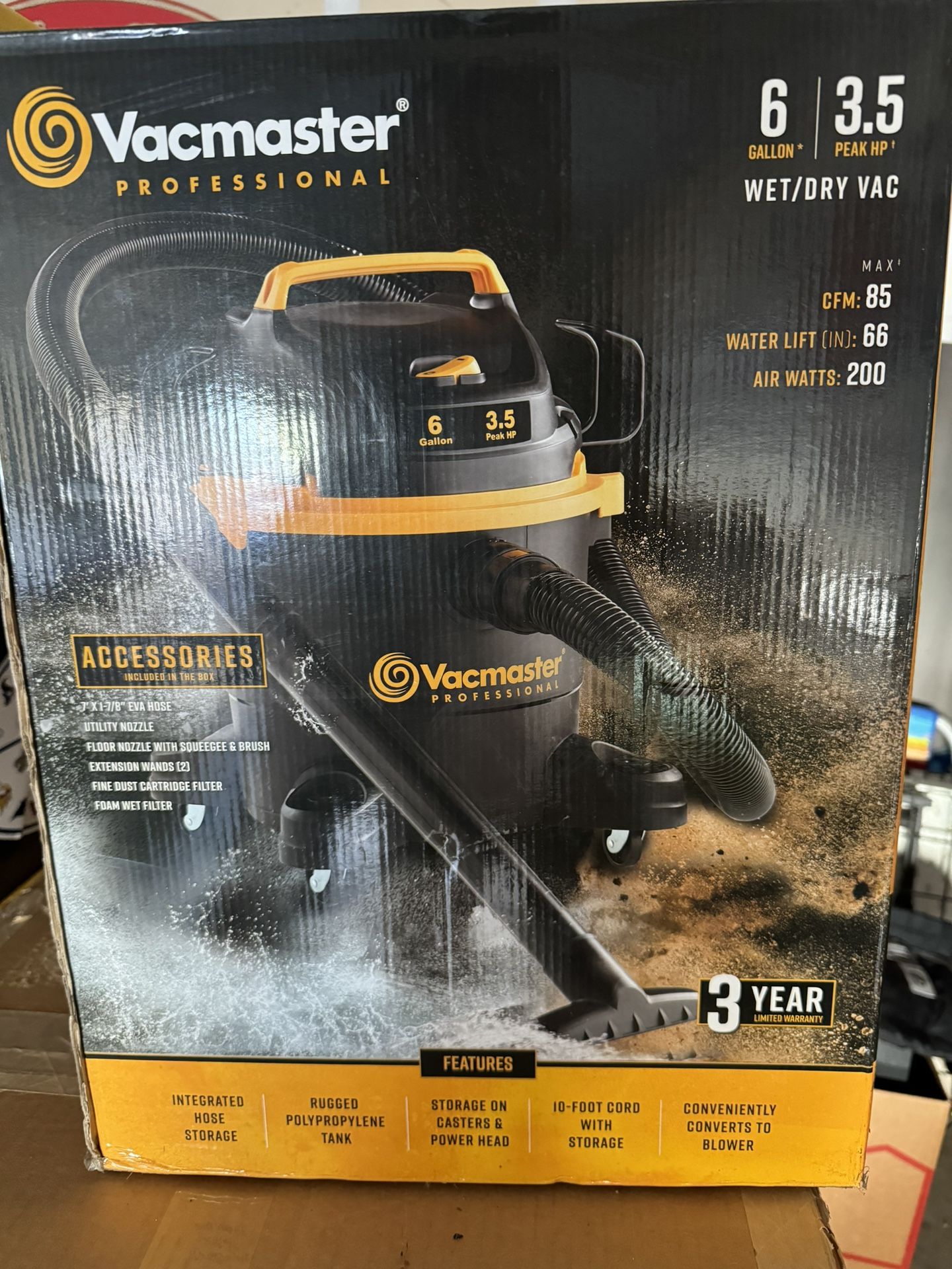 Vacmaster Professional Wet/Dry Vac