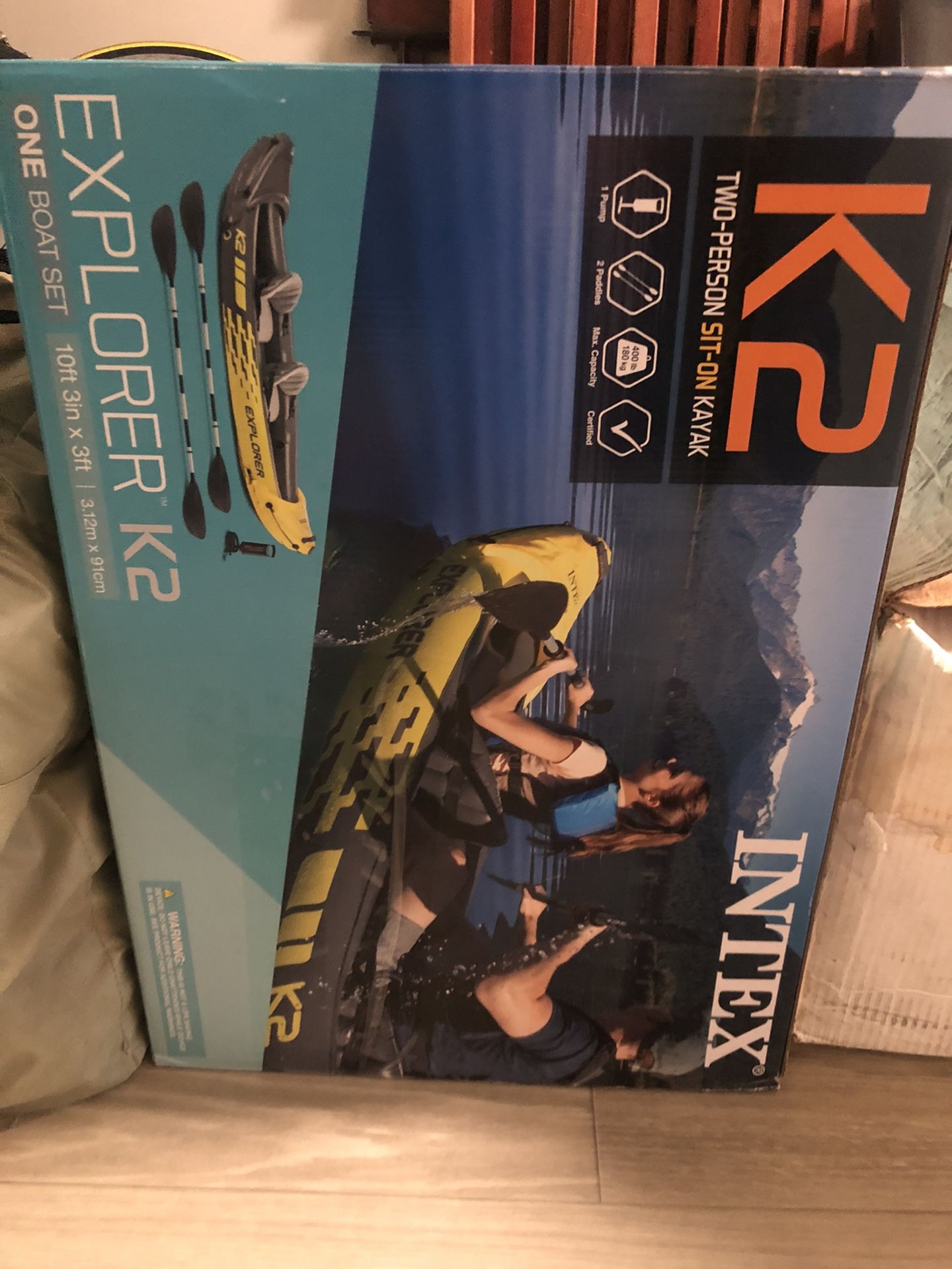 Explorer K2 Inflatable Kayak