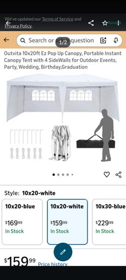 Canopy 10x 20
