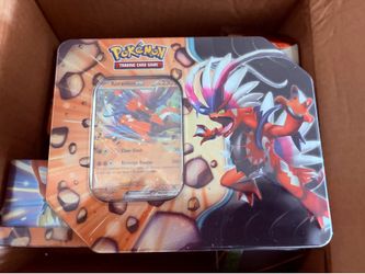 Pokemon Cards Tin