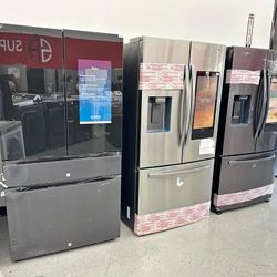 Brand New, Huge, Open-Box Refrigerators $499 Up Now On Everything has to go! 🔰