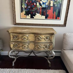 Solid Wood Side Table, By Schnadig 