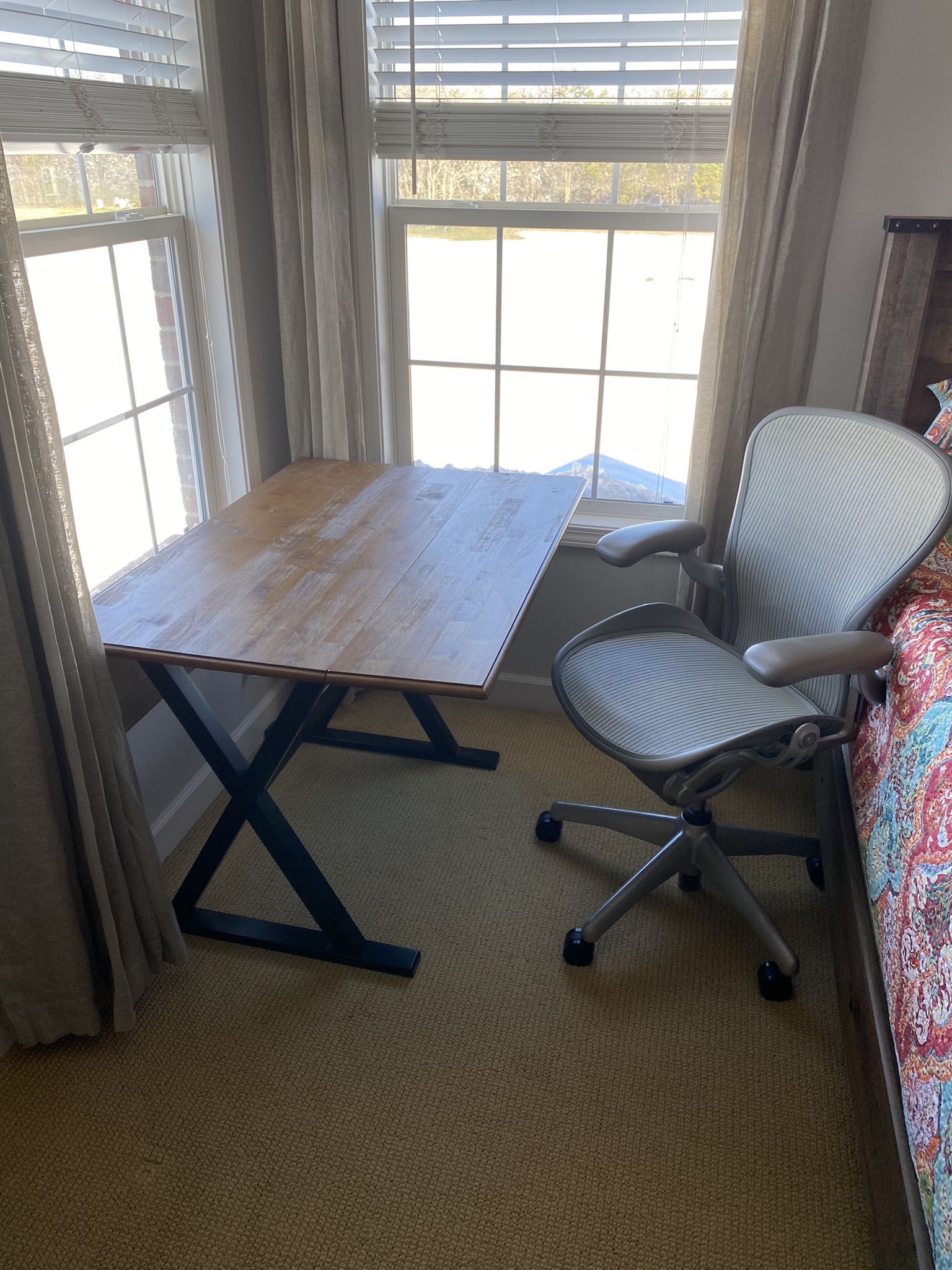 Swing Up Sided Dining/Desk Table