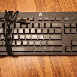 6 HP Slim Business Keyboard USB Wired $5 Each
