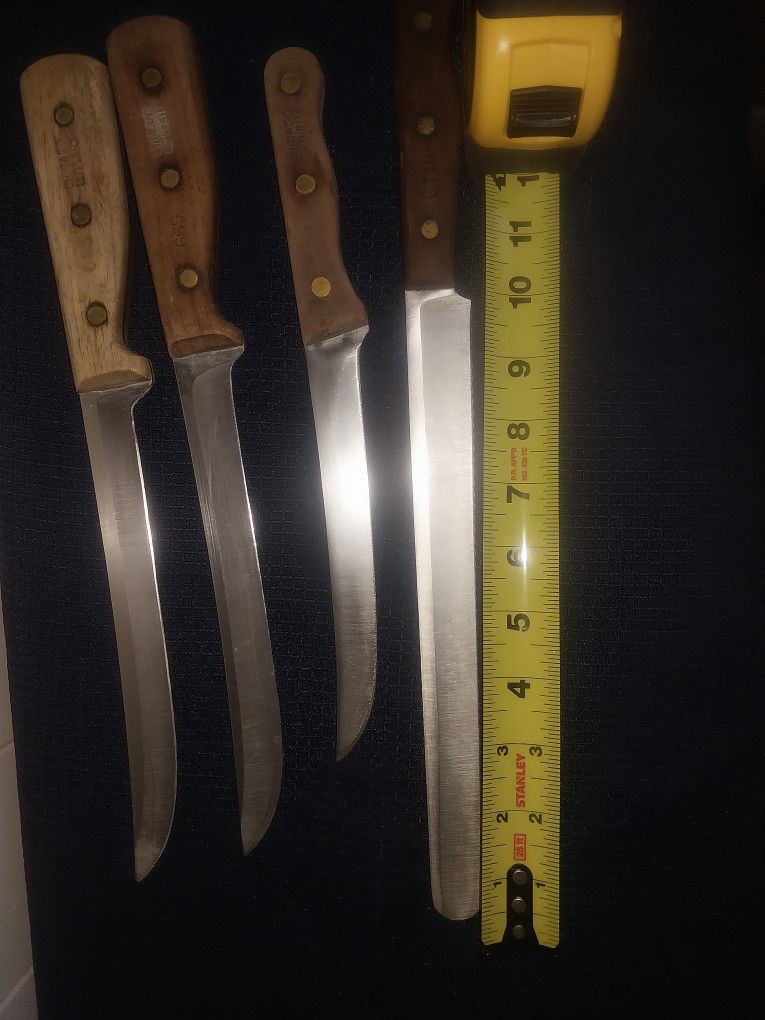 Wooden Handled Chicago Cutlery