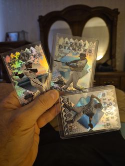 Lord of diamonds refractors...griffey jr Bonds and Arod..