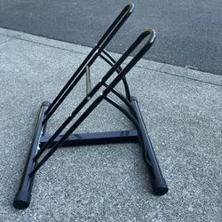 Bike metal stand for two bikes