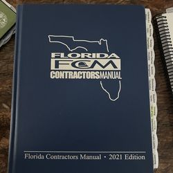 Florida contractors manual  2021 edition