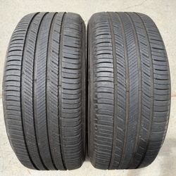 2 Michelin Tires 215/55/16