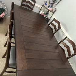 Table Come With 6 Chairs 