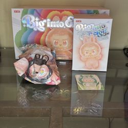 THE MONSTERS Big Into Energy Series- Vinyl Plush Pendant Labubu (SERENITY) POP MART