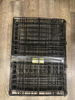 24 inches foldable dog paw crate
