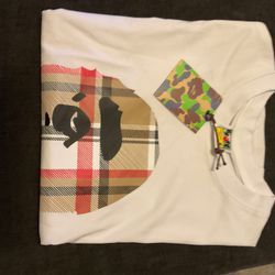 Bape X Burberry Collab Size M