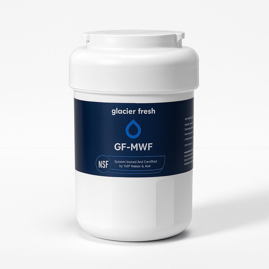 Glacier Fresh Replacement for GWF Refrigerator Water Filter, GE® MWF Water Filter