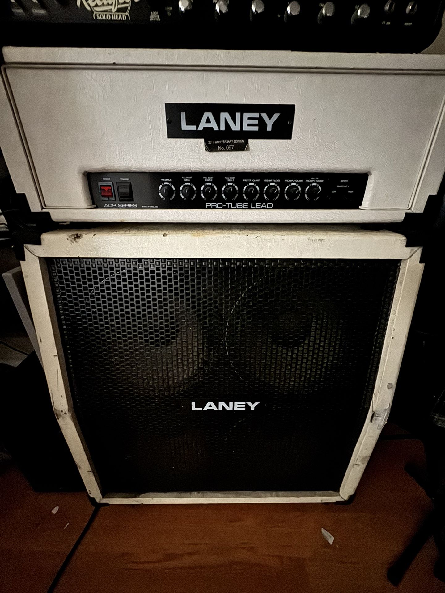 1987 Laney Pro Tube Lead 100 Half Stack