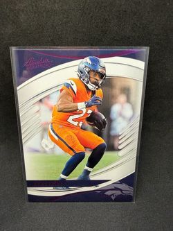 Audric Estime Panini Absolute Football Trading Card