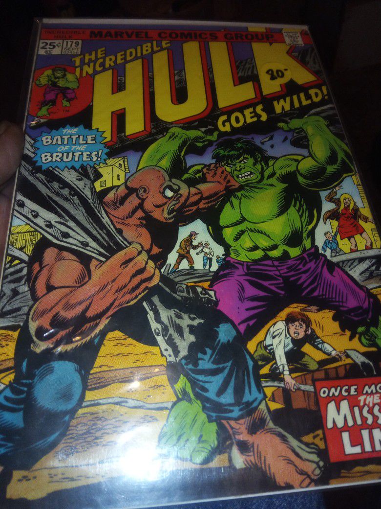 vintage hulk comic