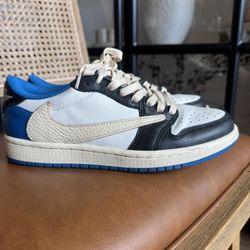 Jordan 1 Retro Low OG SP Travis Scott x Fragment Size 5 Men’s, Size 6.5 Woman