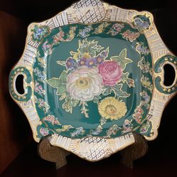 Vintage Decorative Porcelain Plate