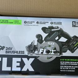 Flex 24v Circular Saw Kit 6 1/2 In