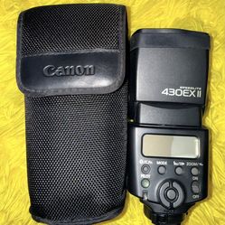 Canon Speedlite 430EX II Shoe Mount Flash Built-in Diffuser LCD For EOS DSLR
