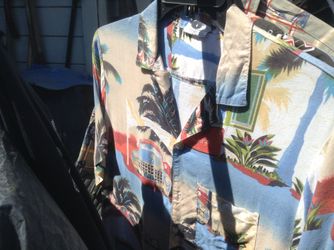 Aloha Shirt-Rare-Size Large