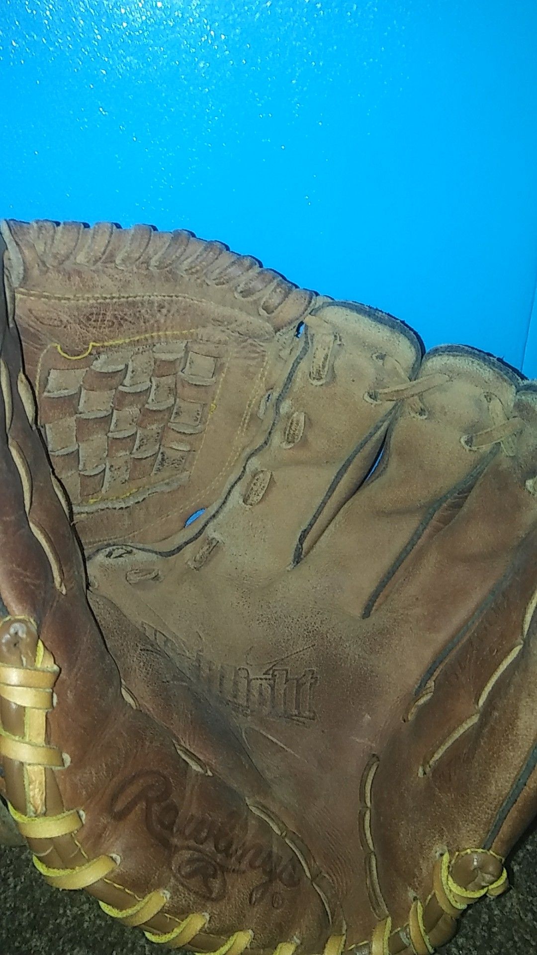 Base ball glove rawlings